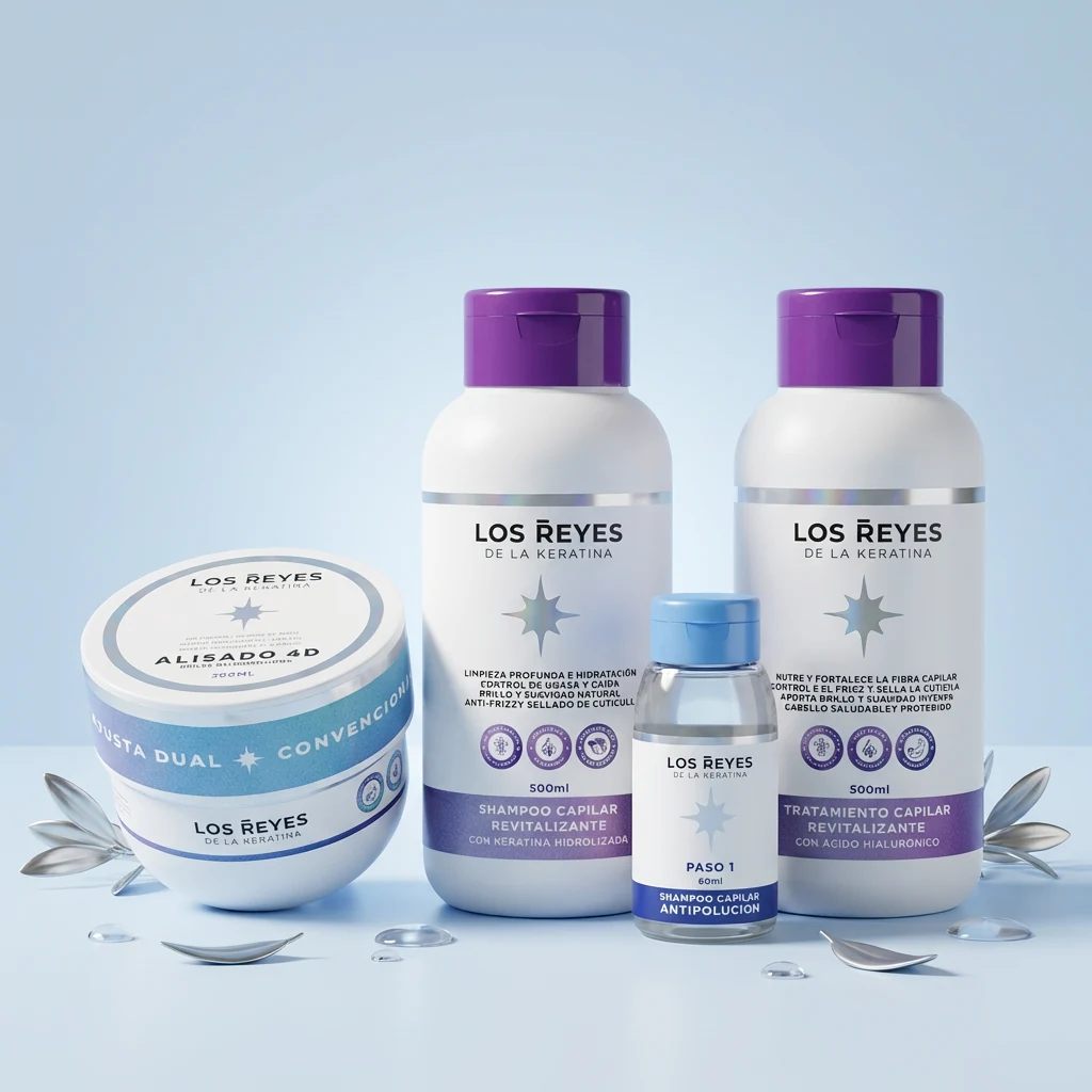 Contenido completo del Kit Alisado 4D Personal